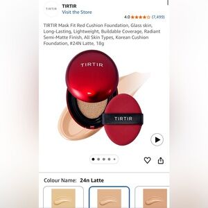 TIRTIR Mask Fit Red Cushion Foundation- 24N Latte